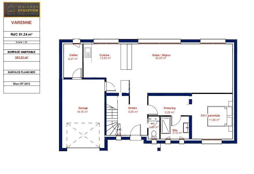 Vente maison 6 pièces 141 m2