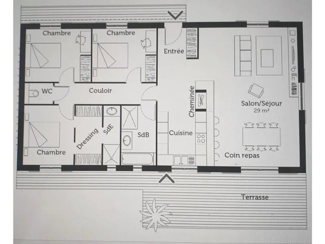 Vente appartement 4 pièces 150 m2