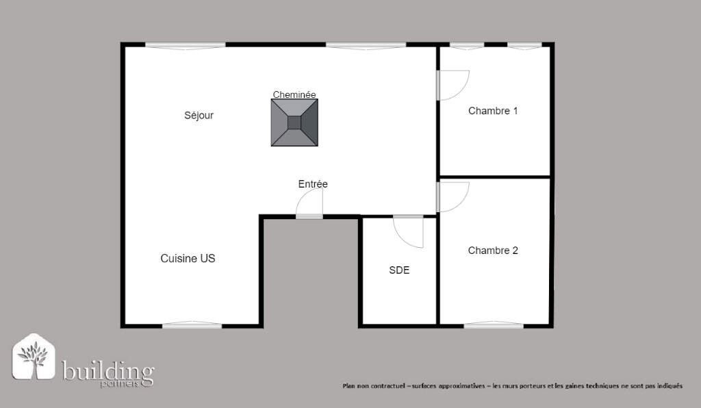 Vente appartement 3 pièces 65,75 m2