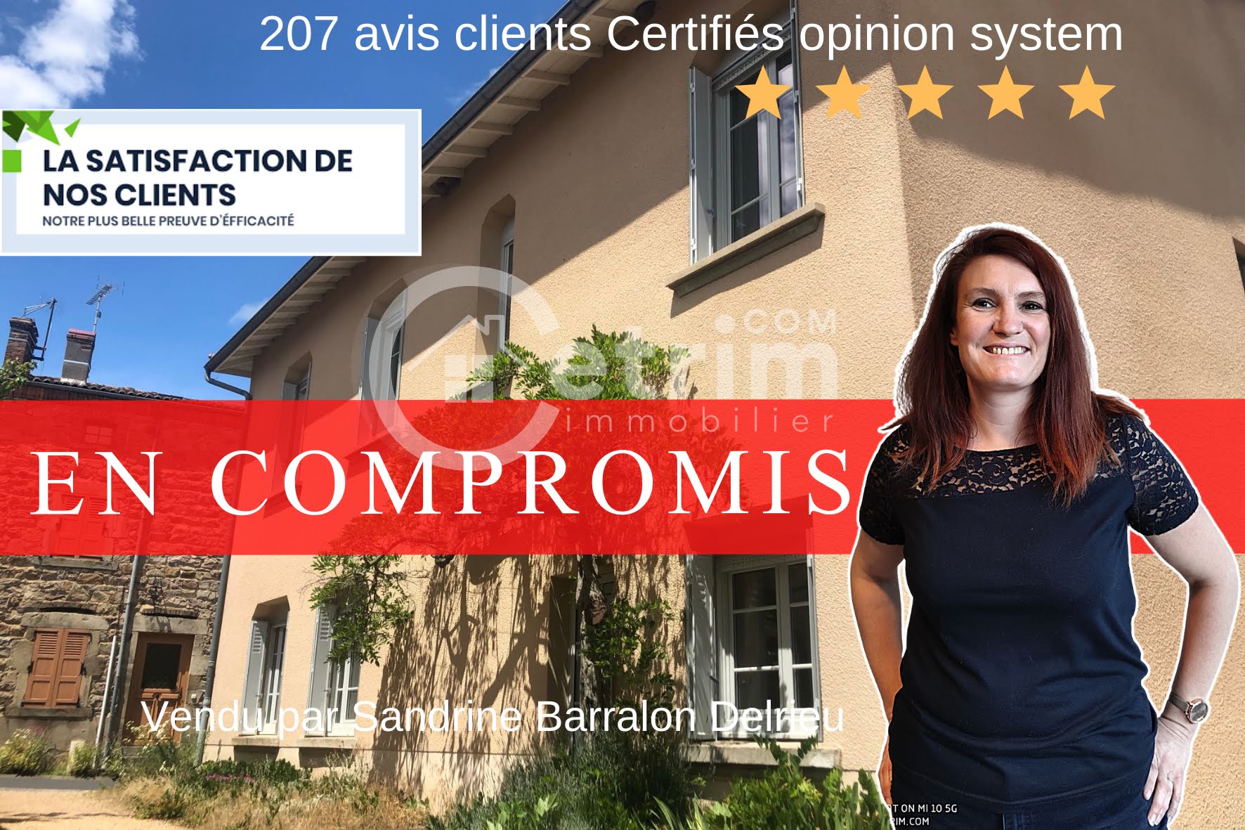 Vente maison 8 pièces 187 m2