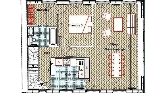 Vente appartement 6 pièces 120,6 m2
