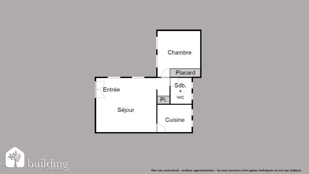 Vente appartement 2 pièces 53 m2