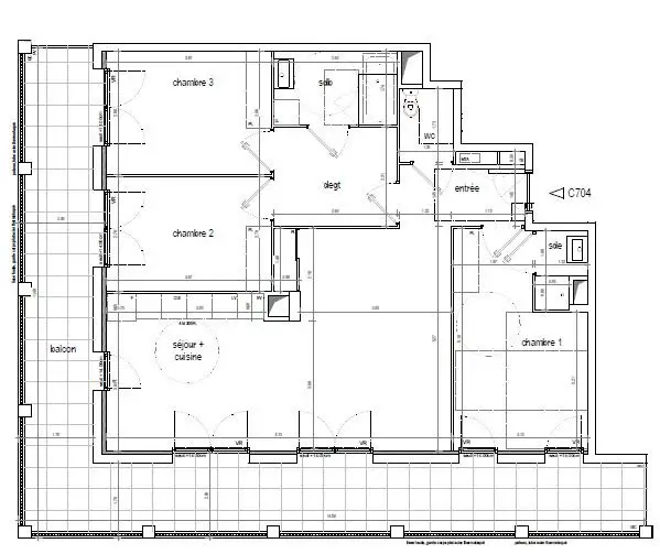 Vente appartement 4 pièces 91,91 m2