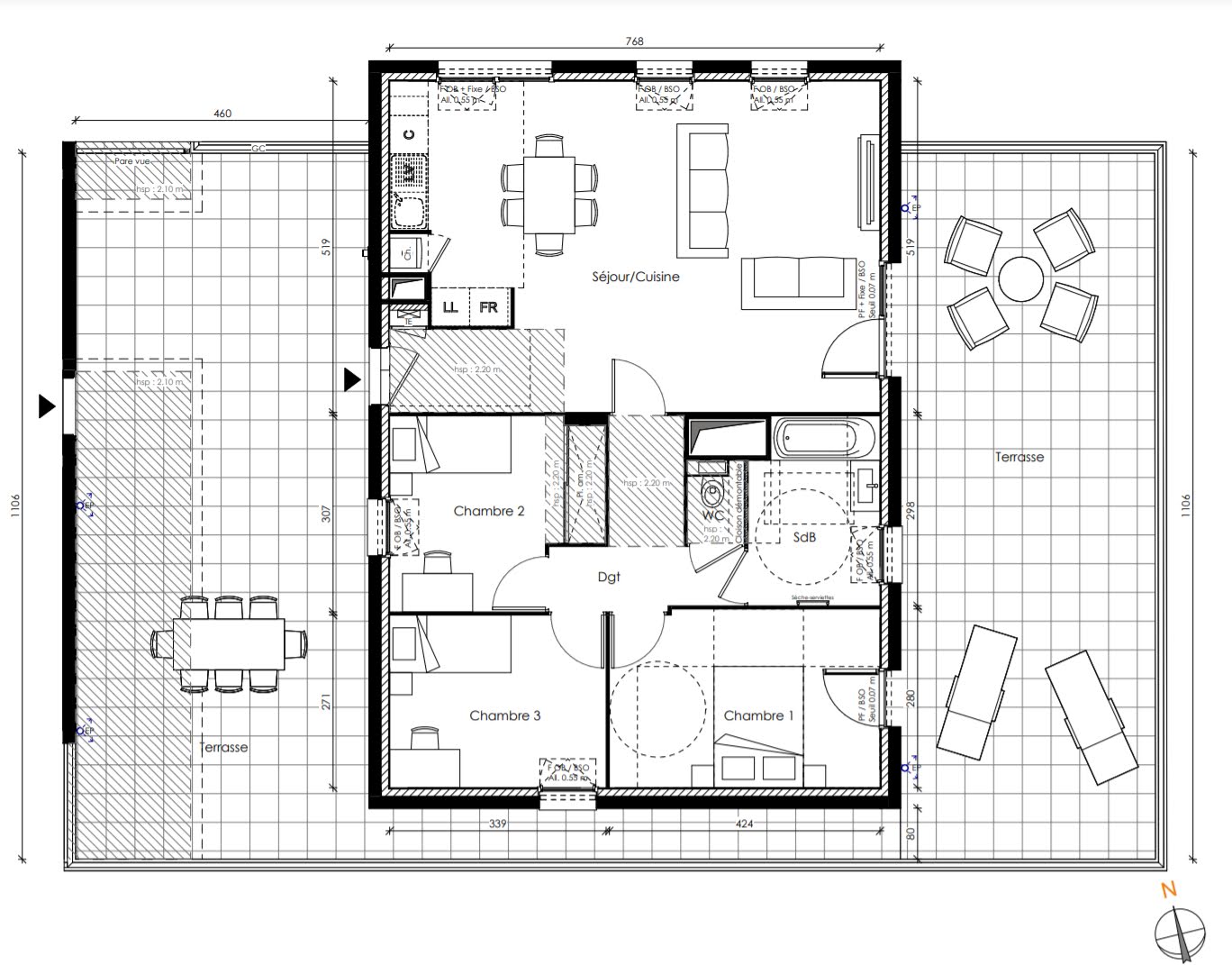 Vente appartement 4 pièces 81,71 m2