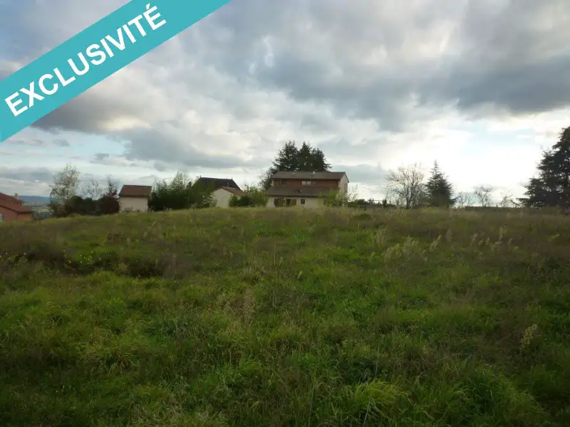 Vente terrain 966 m2