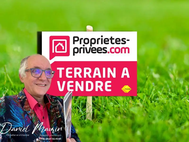 Vente terrain 2 500 m2