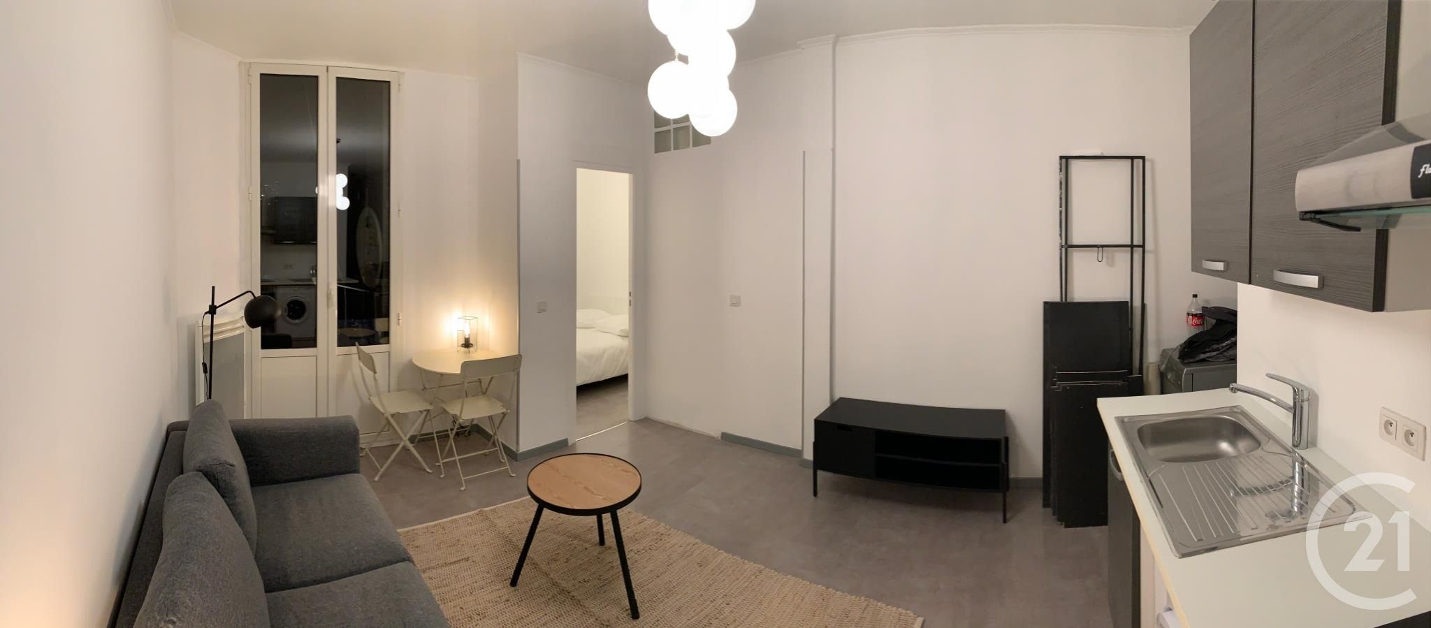 Location appartement meublé 2 pièces 28,6 m2