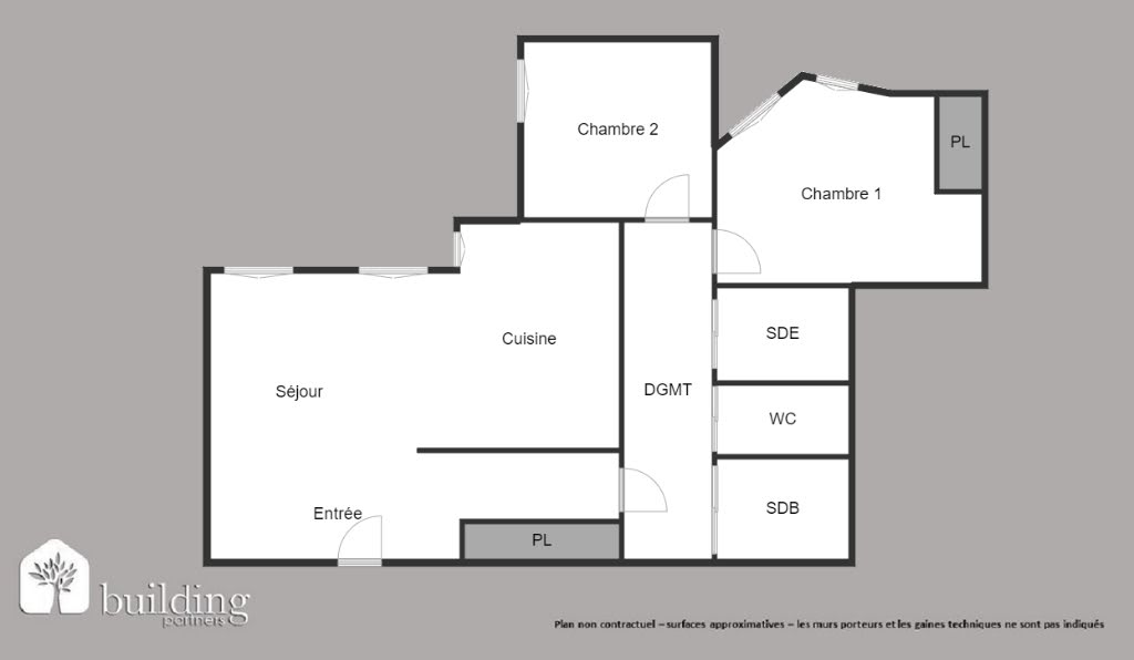Vente appartement 3 pièces 85,4 m2