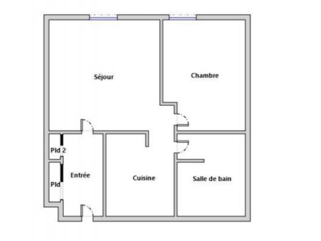 Vente appartement 2 pièces 50,7 m2
