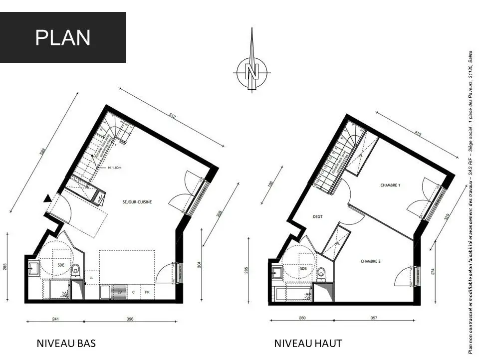 Vente appartement 3 pièces 74 m2