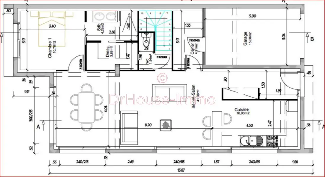 Vente maison 6 pièces 137 m2