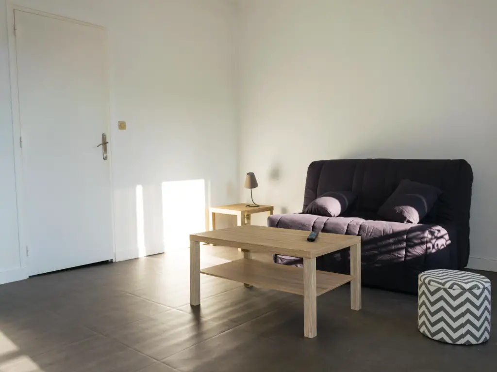 Location studio meublé 26,26 m2