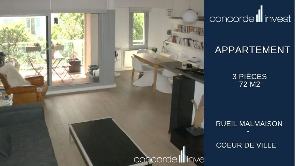 Vente appartement 3 pièces 72 m2