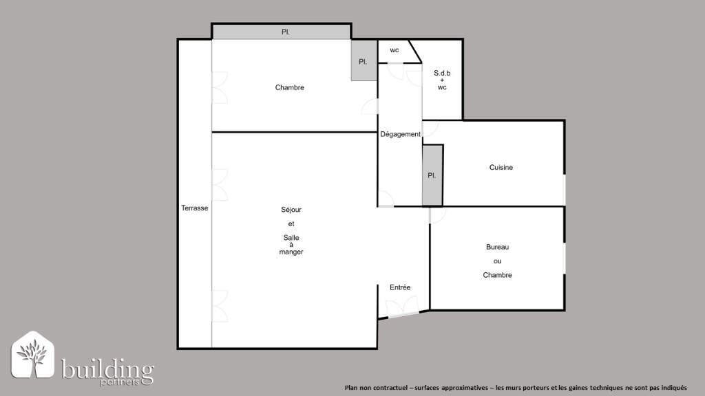 Vente appartement 4 pièces 88 m2