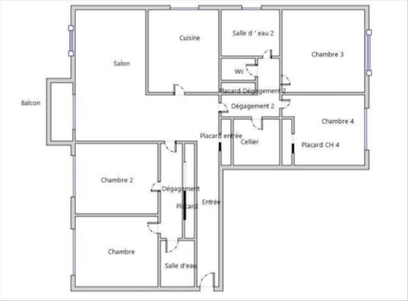 Vente appartement 5 pièces 104,38 m2