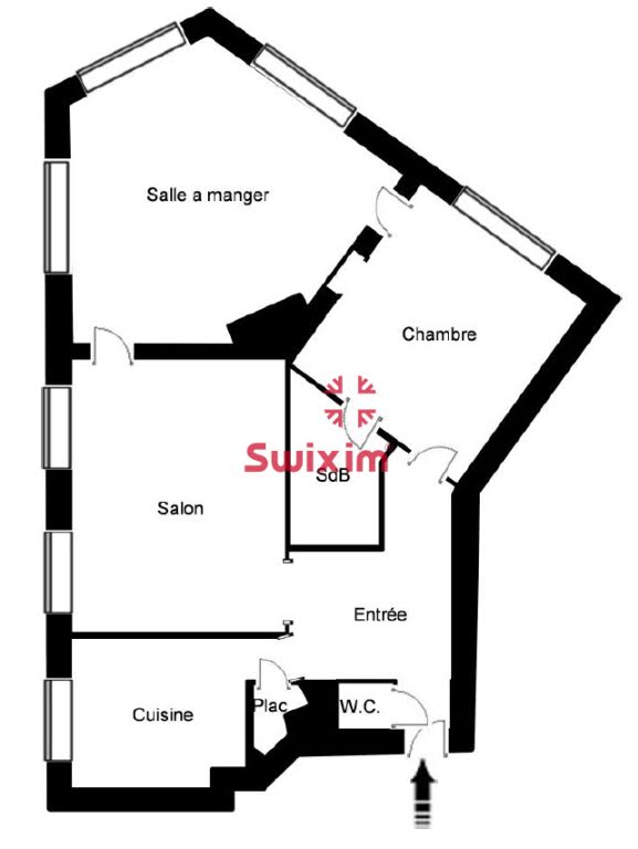 Vente appartement 3 pièces 66,6 m2
