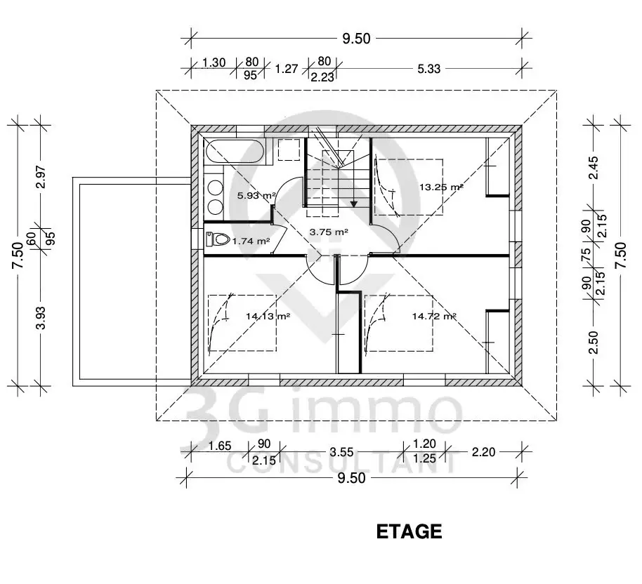 Vente maison 5 pièces 108 m2