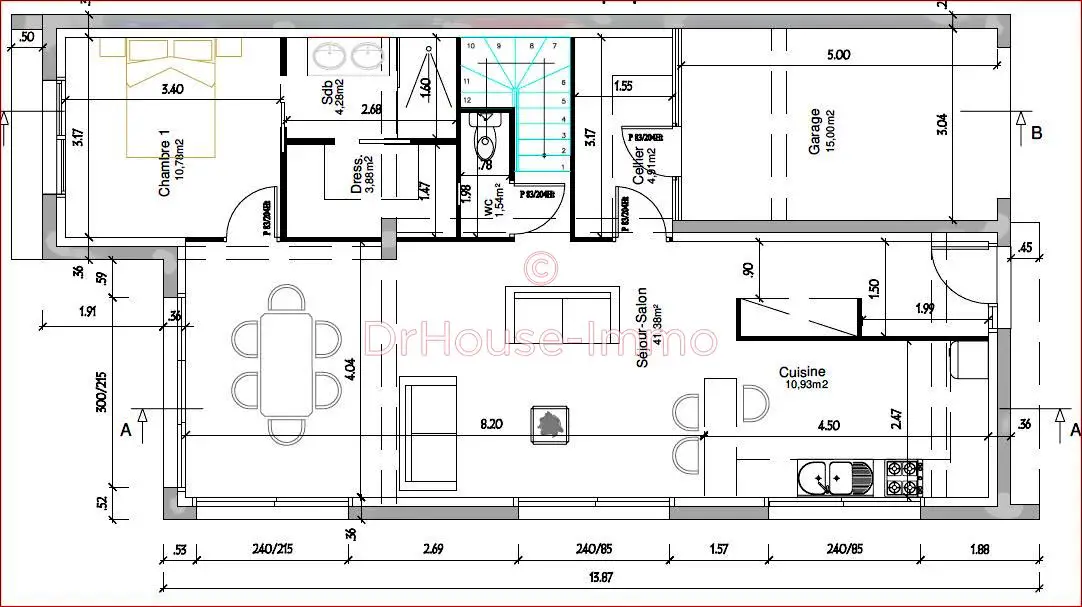 Vente maison 6 pièces 138 m2