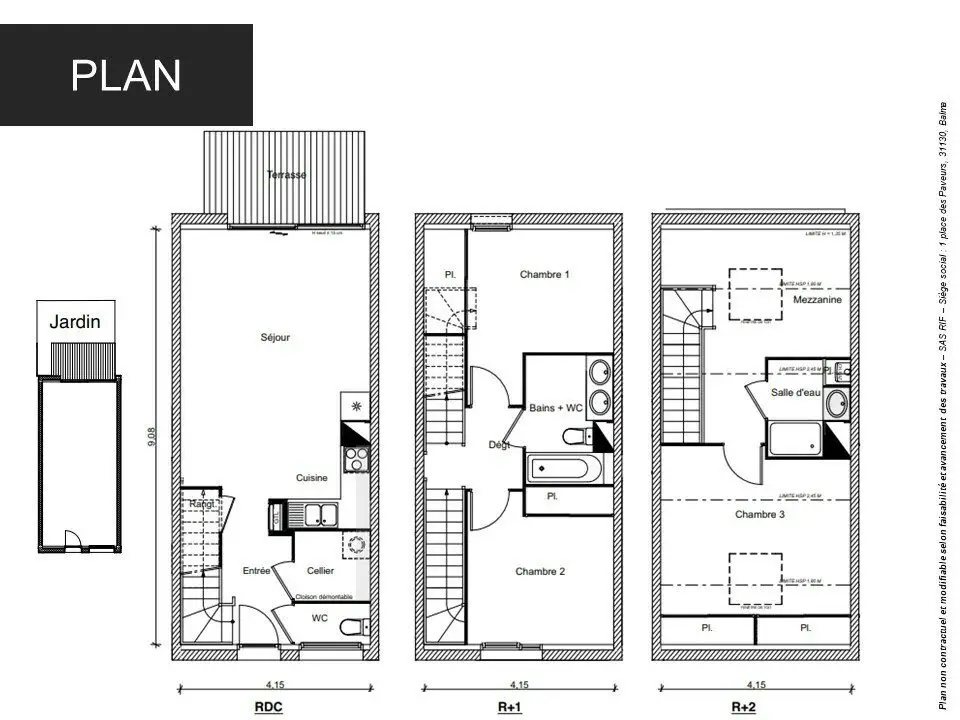 Vente maison 4 pièces 88 m2