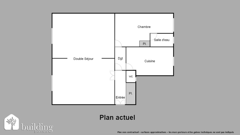 Vente appartement 3 pièces 54 m2