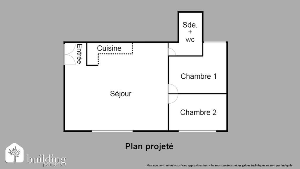 Vente appartement 3 pièces 41 m2