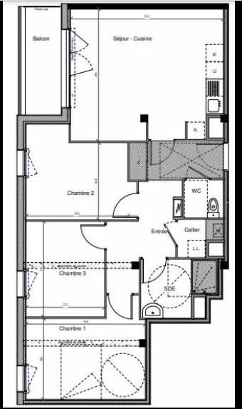 Vente appartement 4 pièces 74,91 m2