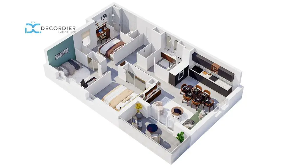 Vente appartement 4 pièces 79,43 m2