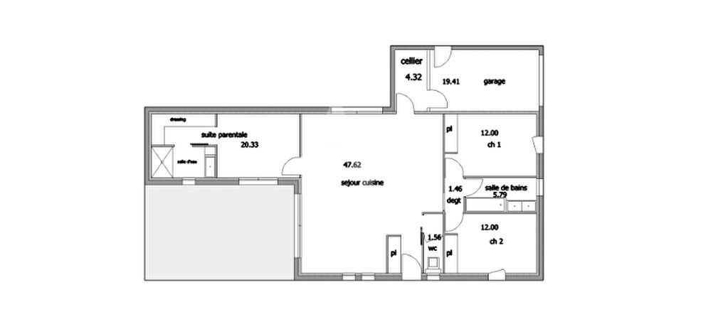 Vente maison 4 pièces 101 m2