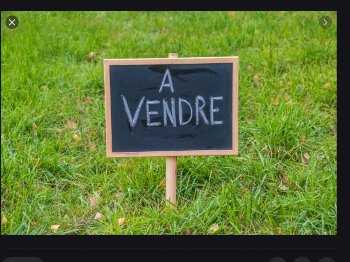 Vente terrain 740 m2