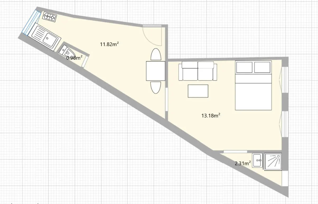 Vente appartement 2 pièces 28,29 m2