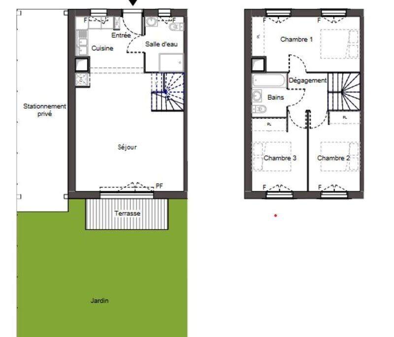 Vente appartement 4 pièces 84 m2