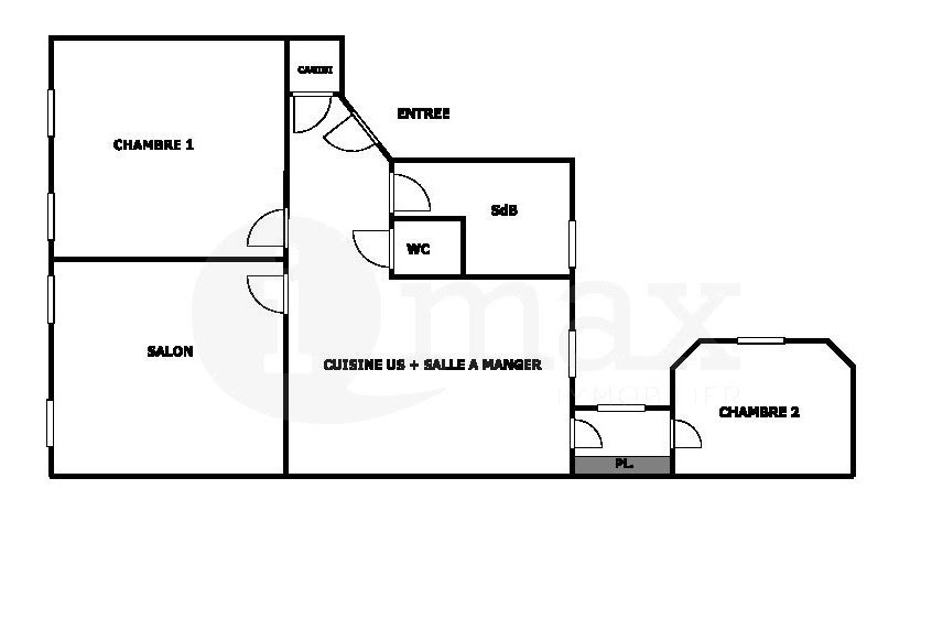 Vente appartement 3 pièces 64 m2