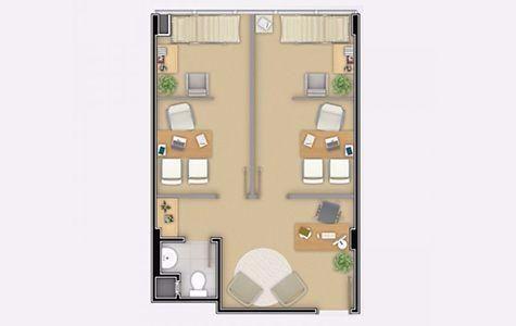 Apartamento · 50m² · 1 Quarto · 1 Vaga---
