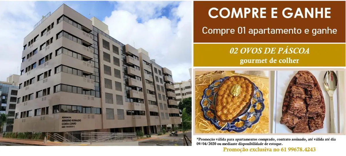 Apartamento de 2 quartos, Brasília---