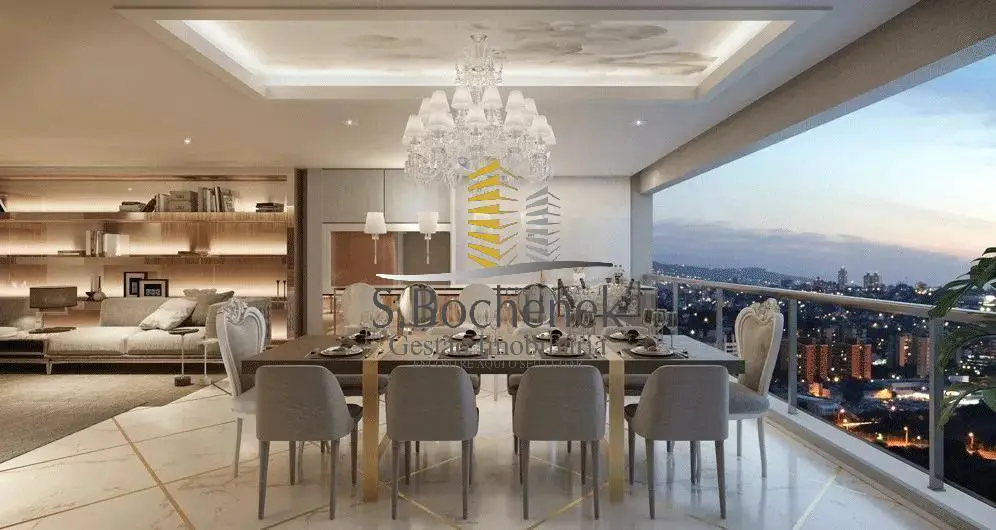 Apartamento de alto padrão, em Pinheiros, com 160 m2. Design by YOO Studio, é um---