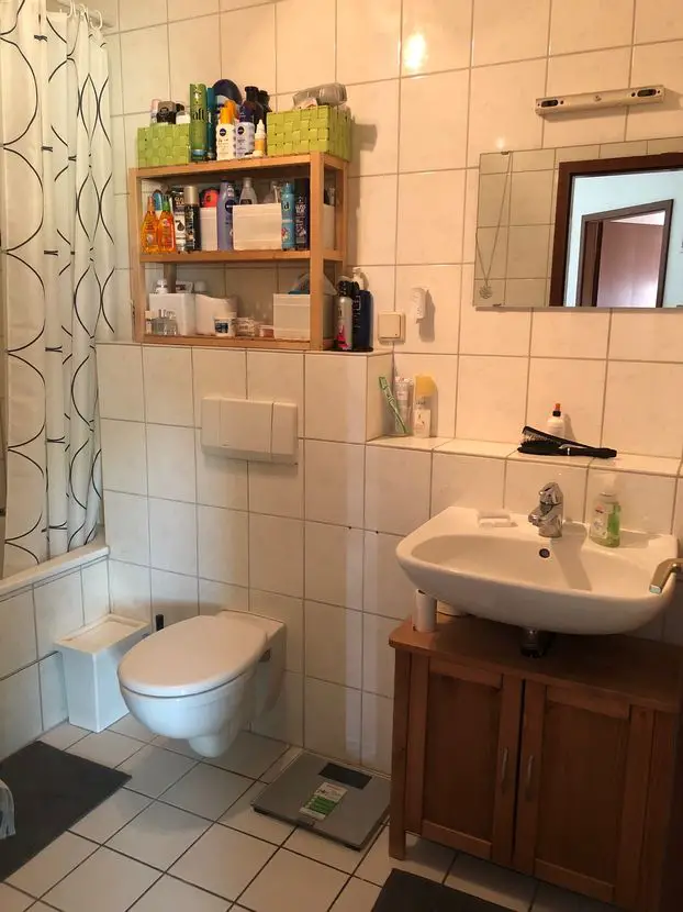 Badezimmer -- schöne 2-Zimmer Wohnung in Bobenheim-Roxheim