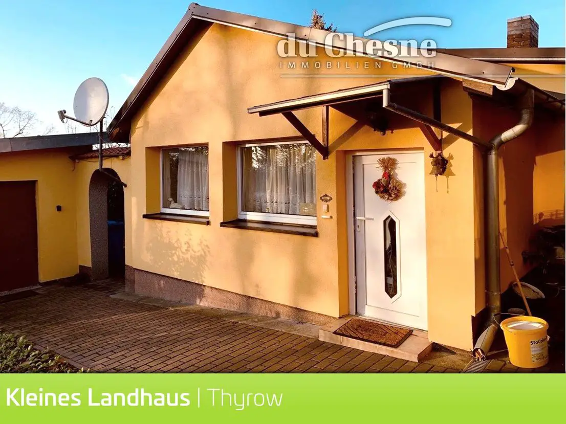 Kleines Landhaus Thyrow (002) -- Einfamilienhaus-Bungalow