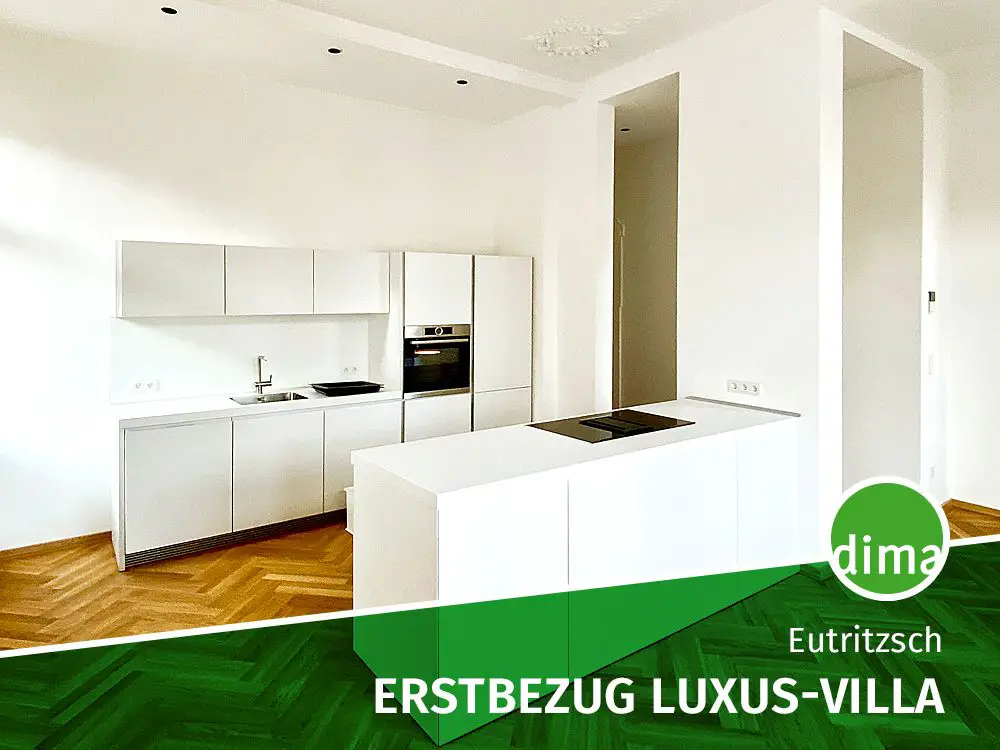Villa -- BONUS* | ERSTBEZUG | DENKMAL | Luxus-Villa Winkelmann, 3 Bäder, Dachterrasse, Loggia, 2 Bulthaup-EBK