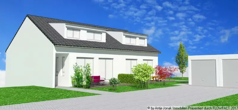 Illustration -- Bau begonnen !!! Großzügige Neubau -Doppelhaushälften in ruhiger Lage von Oberboihingen