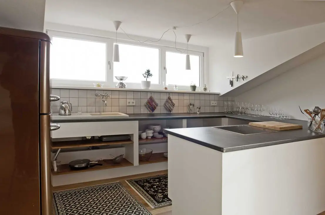 Offene Küche -- Großzügiges Panorama-Loft
