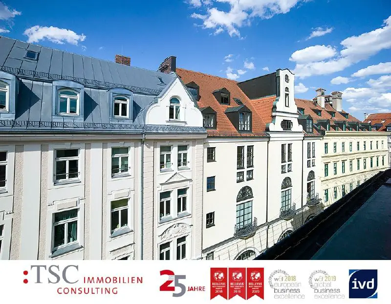 Ausblick -- Toplage München-City | Exklusives Wohnen über den Dächern von München