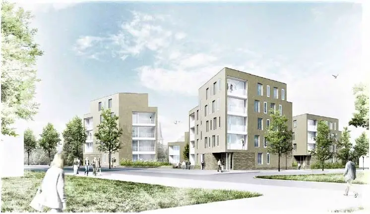 Charmante kleine Wohnanlage -- Neubau: Hochmoderne 3 Zimmerwohnung mit Balkon in attraktiver Lage!