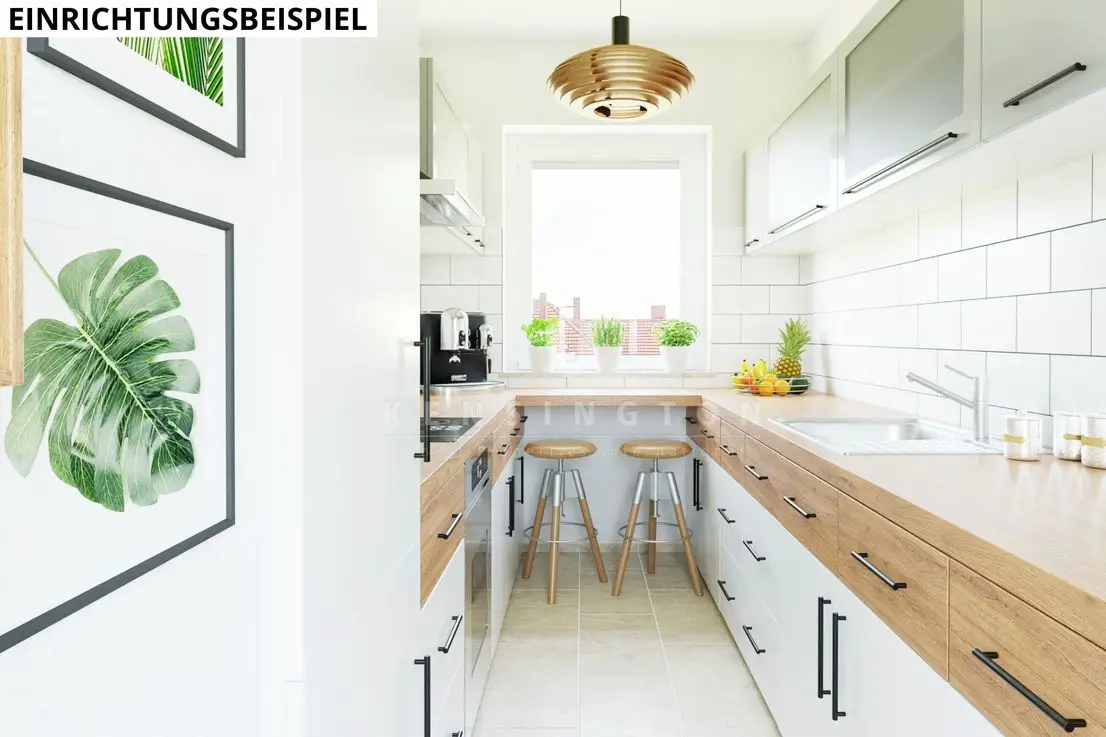 Küche -- ** Jetzt einziehen! Komplett sanierte und modernisierte tolle Wohnung. **