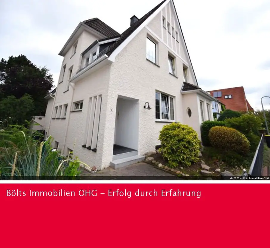 Hausansicht.jpg -- Repräsentatives, freistehendes Altbremer Haus in sehr begehrter Wohnlage von Schwachhausen
