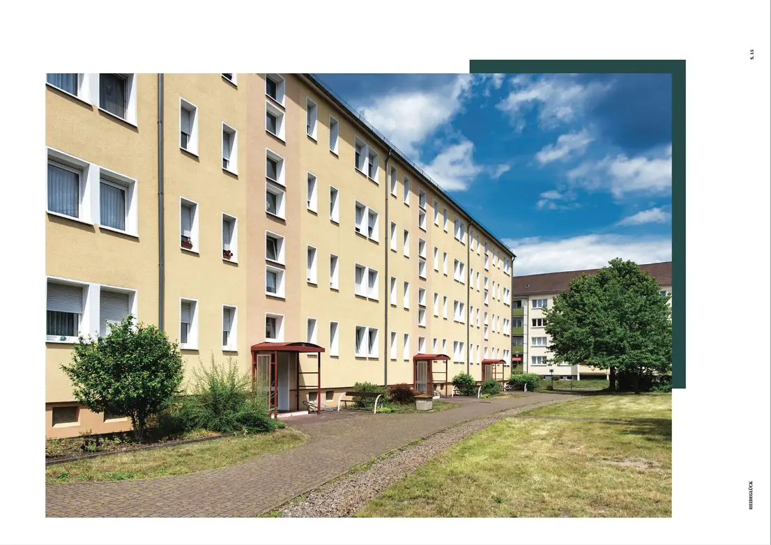 Außenansicht Heidestraße 7 -- Erstbezug nach Sanierung: freundliche 3-Zimmer-Wohnung in Schwarzheide