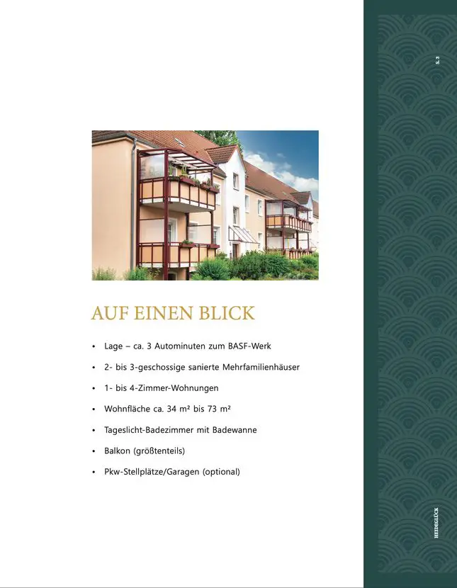 Objektbeschreibung -- Erstbezug nach Sanierung: freundliche 3-Zimmer-Wohnung in Schwarzheide