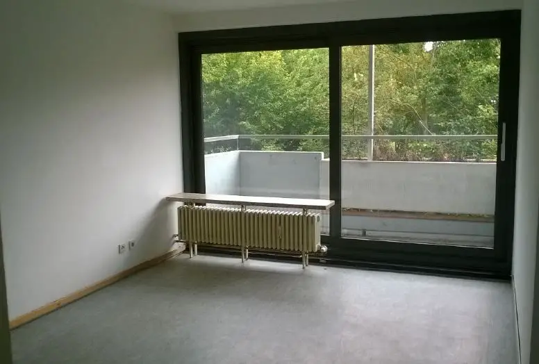Ansicht innen -- 1-Zimmer-Wohnung mit Südbalkon in Saarbrücken ab Oktober/ November 2020
