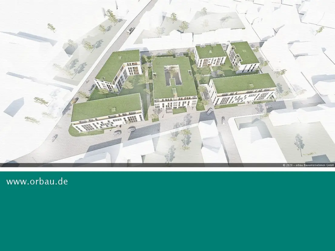 Übersicht des Baugebiets -- Oase Zollburg: Ausreichend Platz für ALLES stadtnah in Kehl