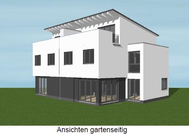 Gartenseite -- Neubau - Erstbezug, Doppelhaushälfte in Erlensee-Langendiebach