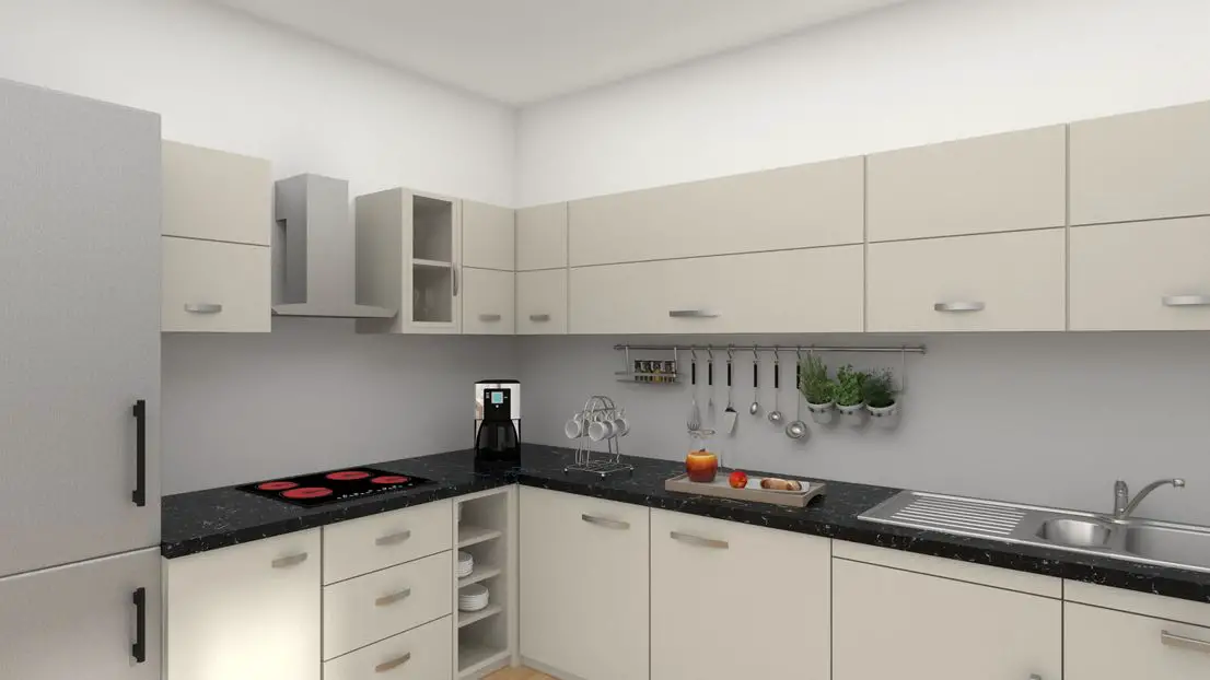 offene Küche -- Das könnte Ihnen passen: Seniorengerechte Neubau-Erdgeschosswohnung KFW 40 + in Haren zu vermieten